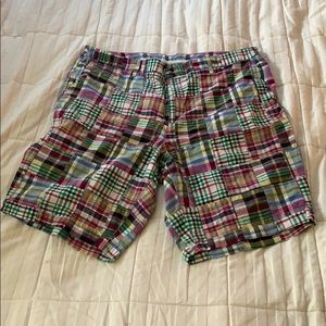 Madras shorts - L.L. Bean
